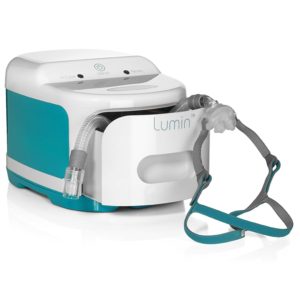 Lumin CPAP Mask Cleaner by 3B Medical in use