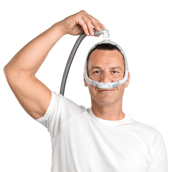 Resmed Airfit P30i Nasal Pillow Cpap Bipap Mask With Headgear