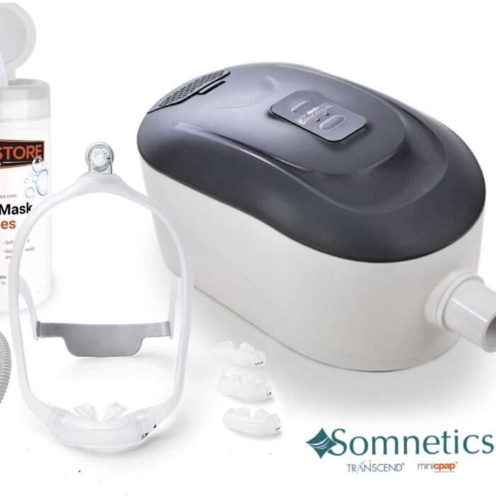 somnetics transcend 3 mini cpap auto pap machine sale bundle deal philips respironics dreamwear nasal pillows cpap mask cpap store usa las vegas los angeles