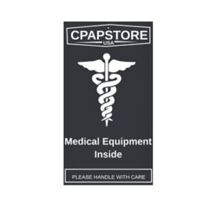 cpap bipap travel tag medical device wquipment inside please handle with care cpap store usa 4