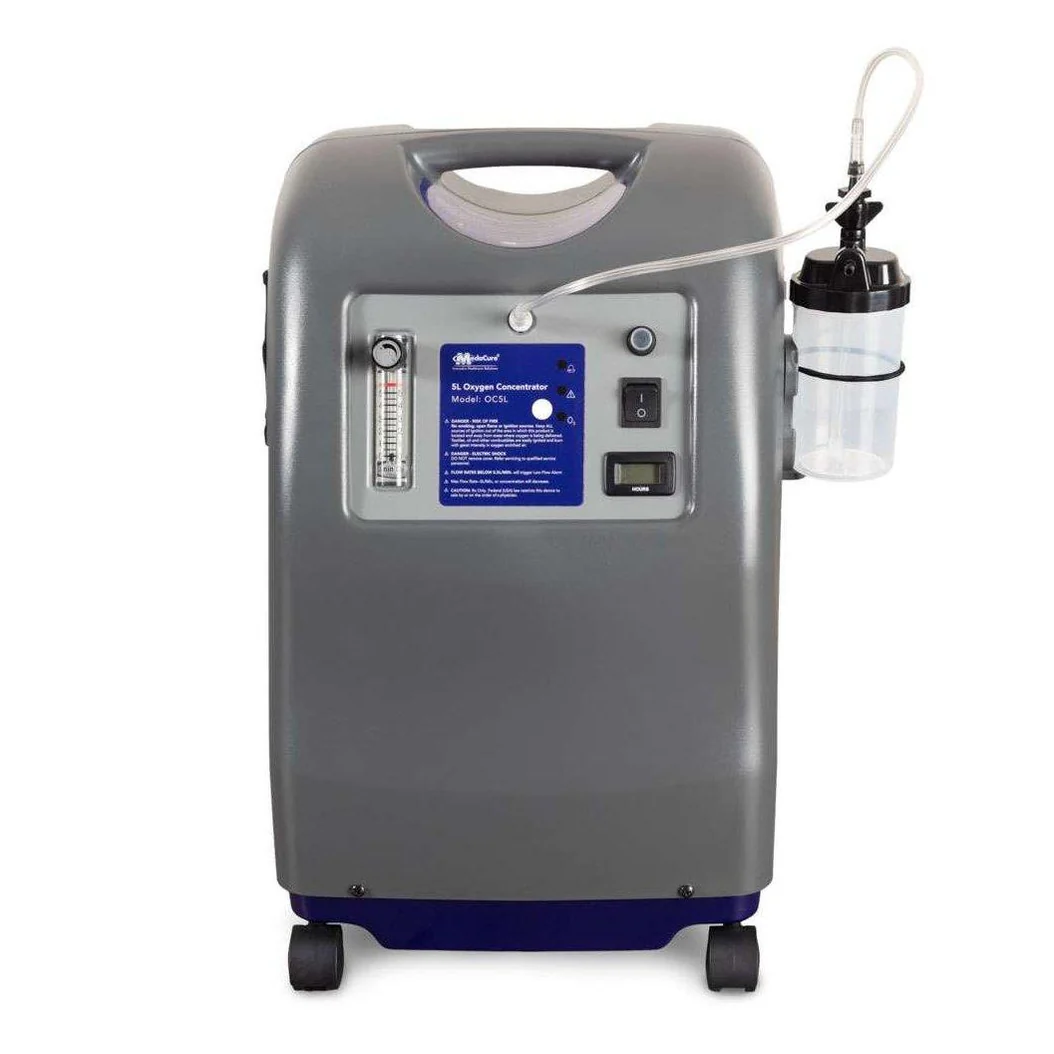 Universal Humidifier Bottle and Adapter for Oxygen