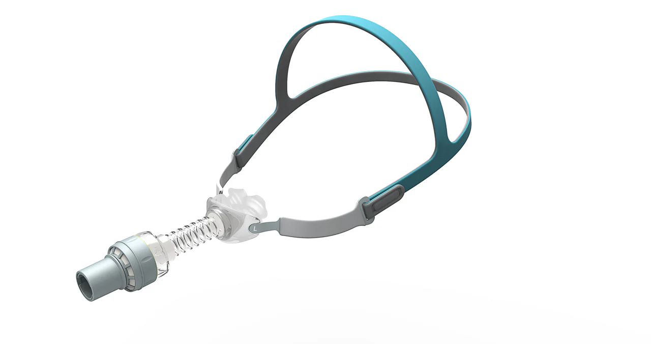 BMC react health p2h nasal pillows cpap mask with humidifier 6