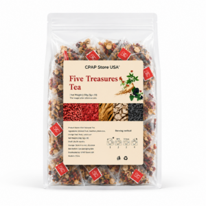 cpap store usa ginseng five treasures herbal tea with red dates mulberries goji berries maca solomons seal cpap store usa