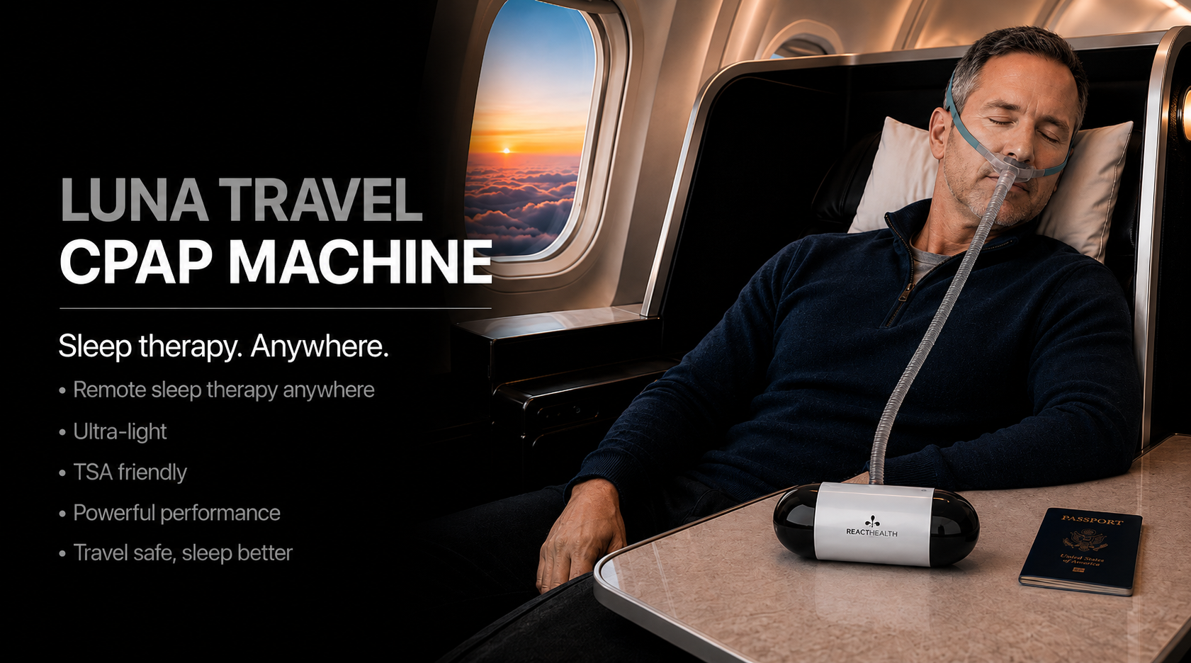 bmc m1 react health luna travel cpap machine cpap store